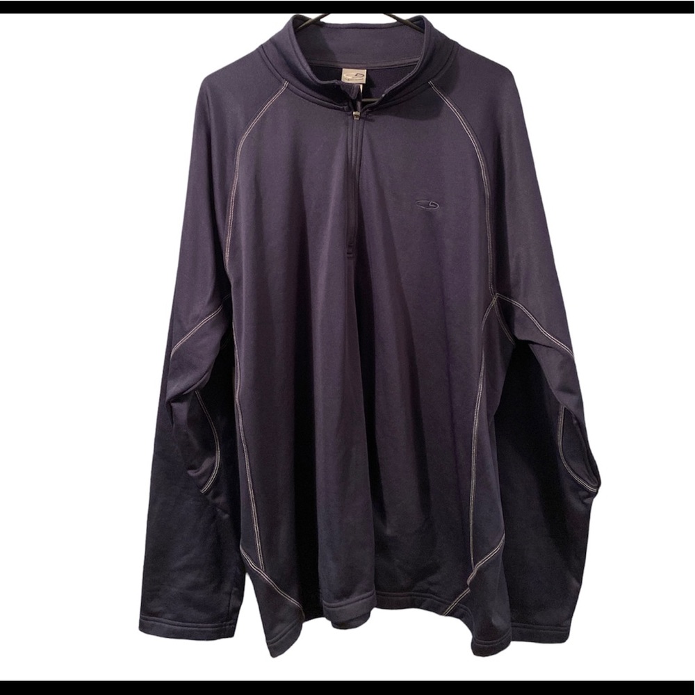 Men’s Champion 1/4 zip navy pullover‎ size XXL.